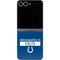 NFL Indianapolis Colts Blue Performance Series Galaxy Z Flip6 Skin